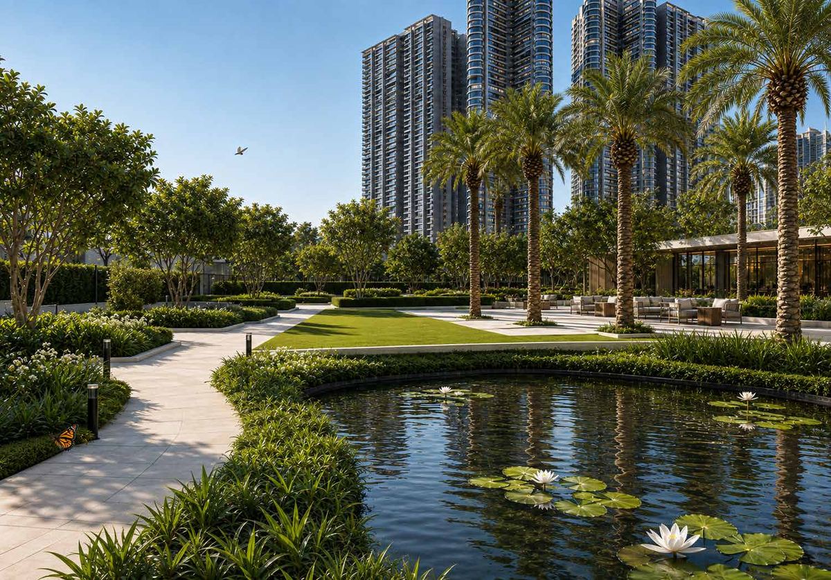Lily pond and nature walk